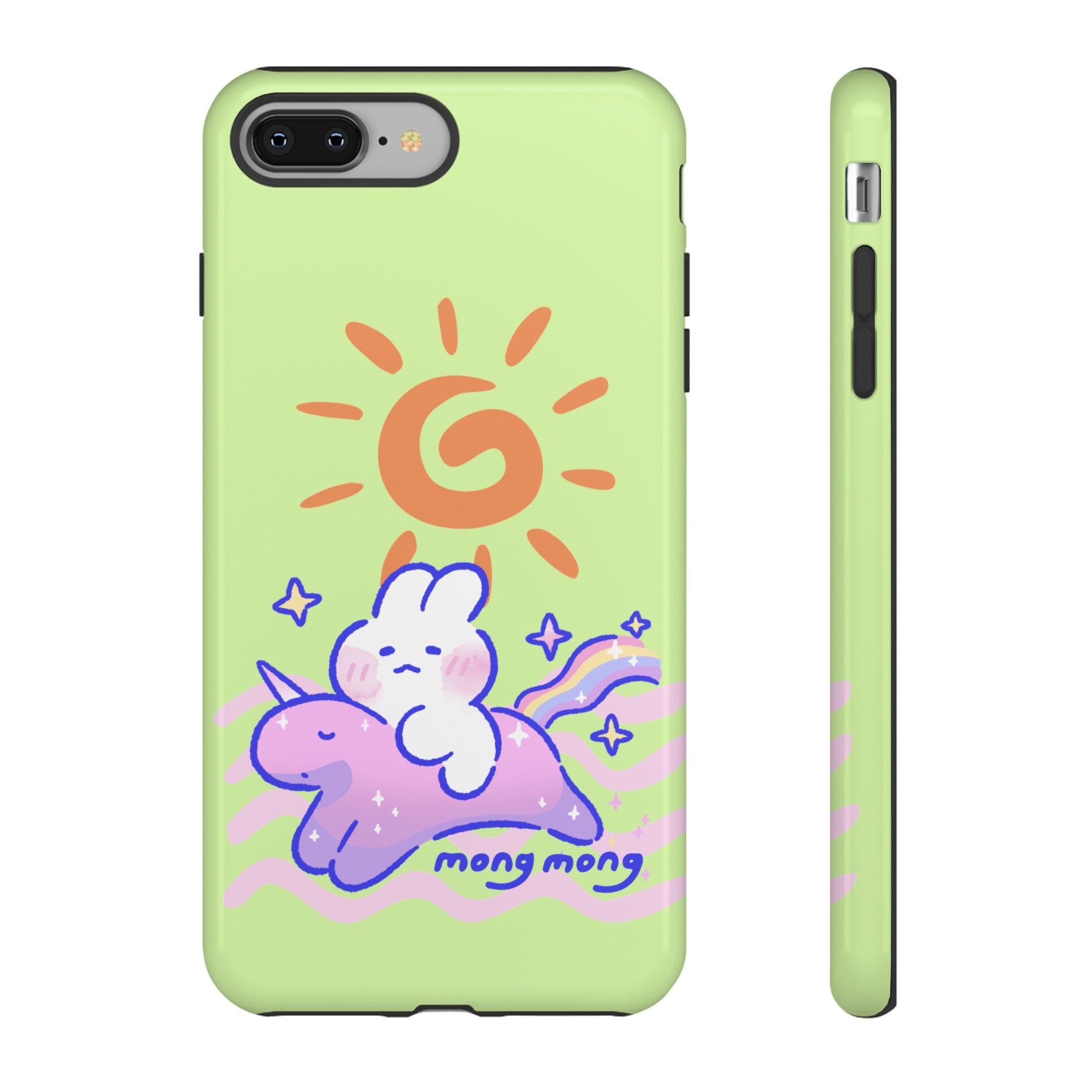 Lovely Mong Mong Ride a Unicorn Phone Case